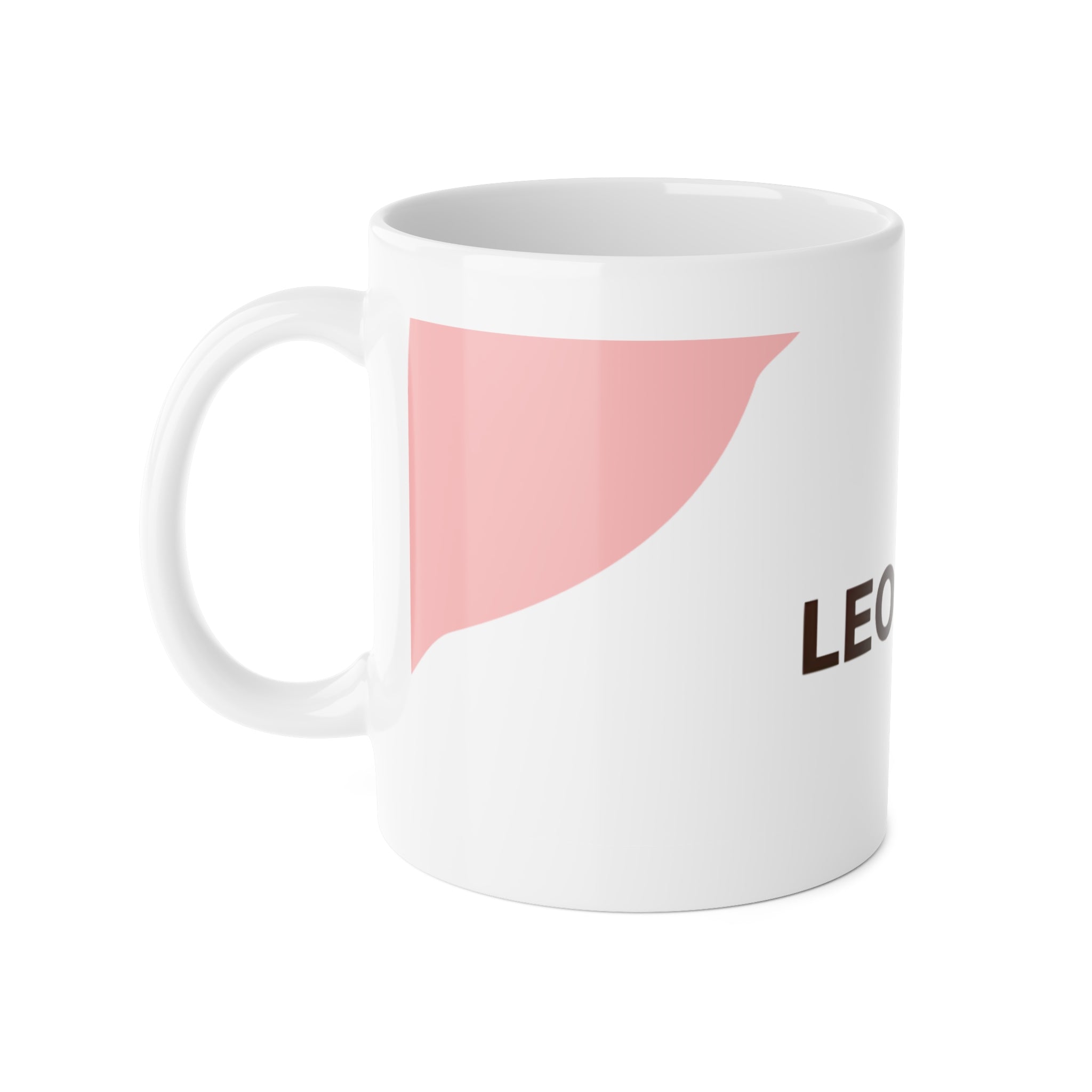 LEOMANT Ceramic Coffee Mug – Cute Pet Logo 11oz