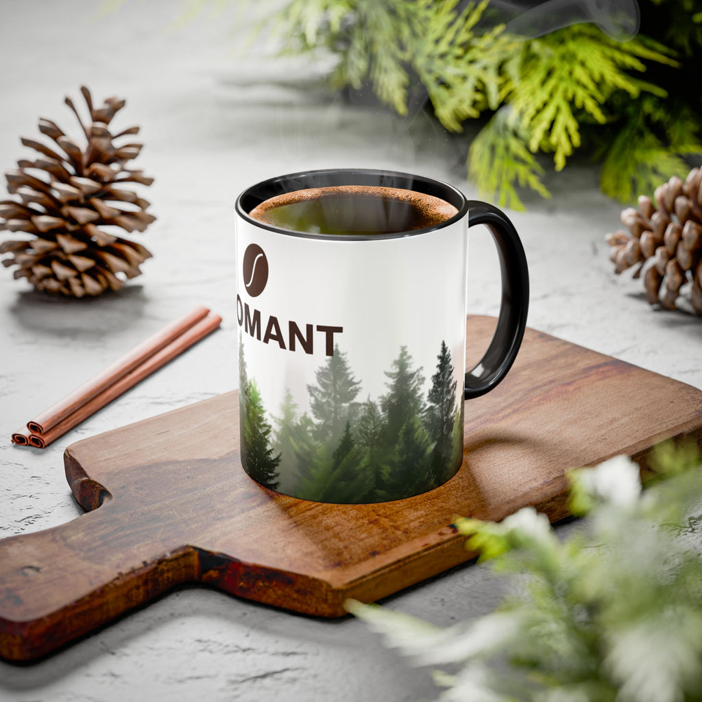 Forest Coffee Logo Mug – Leomant Branded 11oz/15oz Ceramic Mug