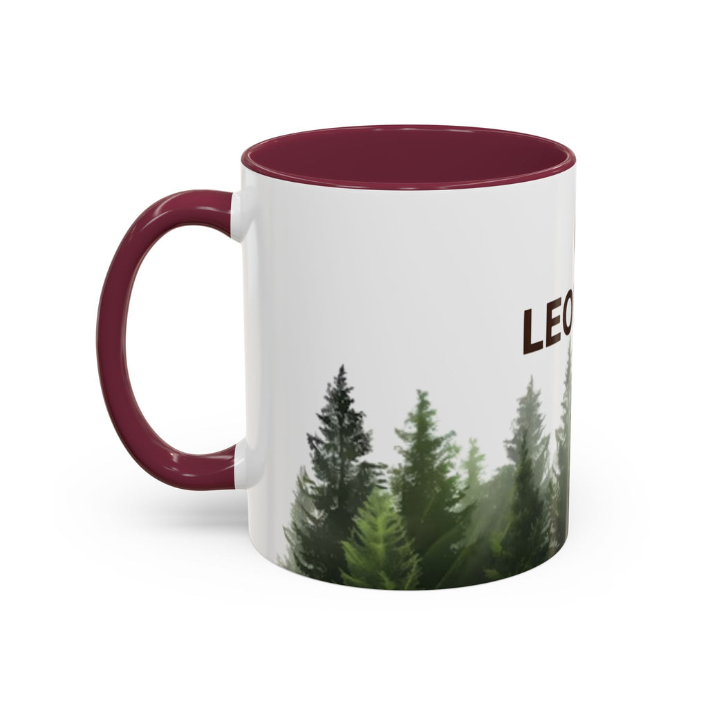 Forest Coffee Logo Mug – Leomant Branded 11oz/15oz Ceramic Mug