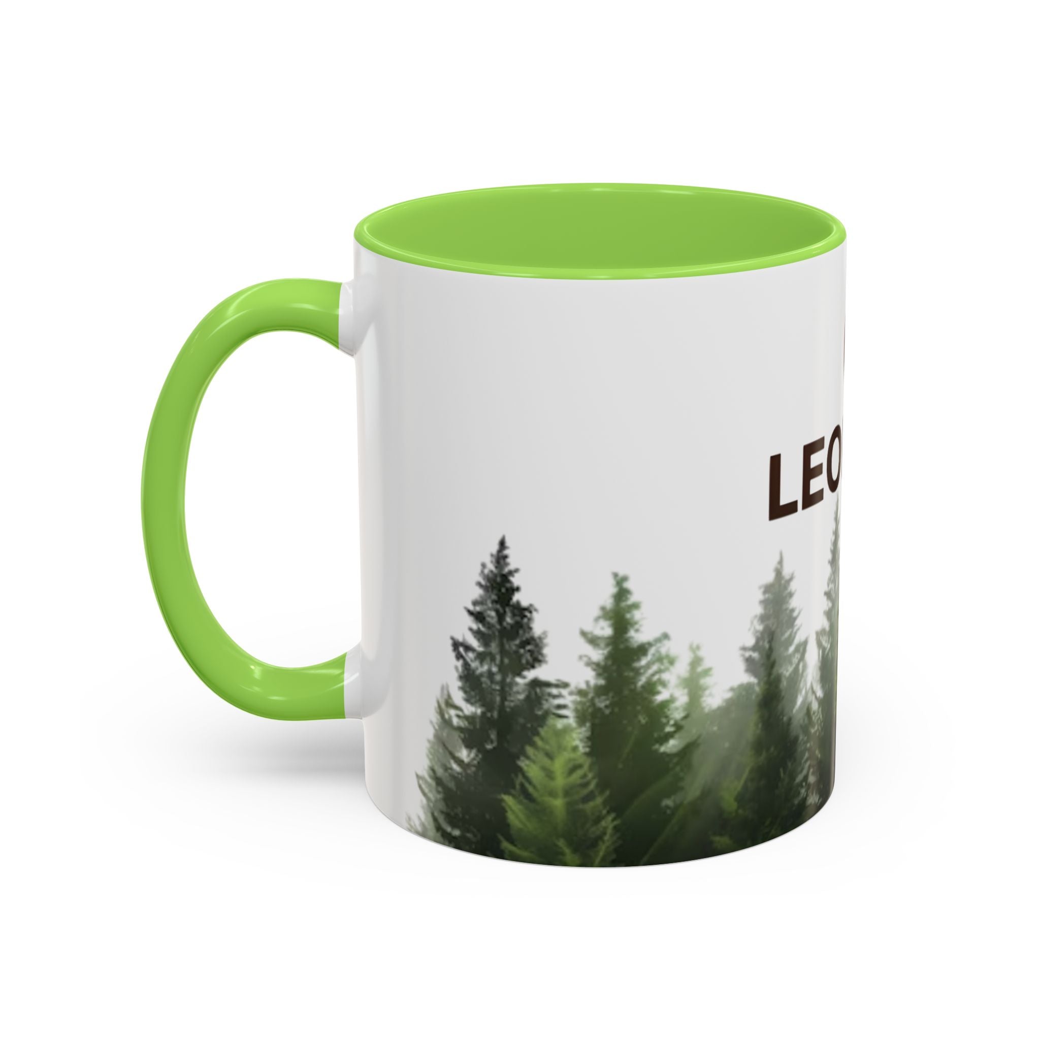 Forest Coffee Logo Mug – Leomant Branded 11oz/15oz Ceramic Mug