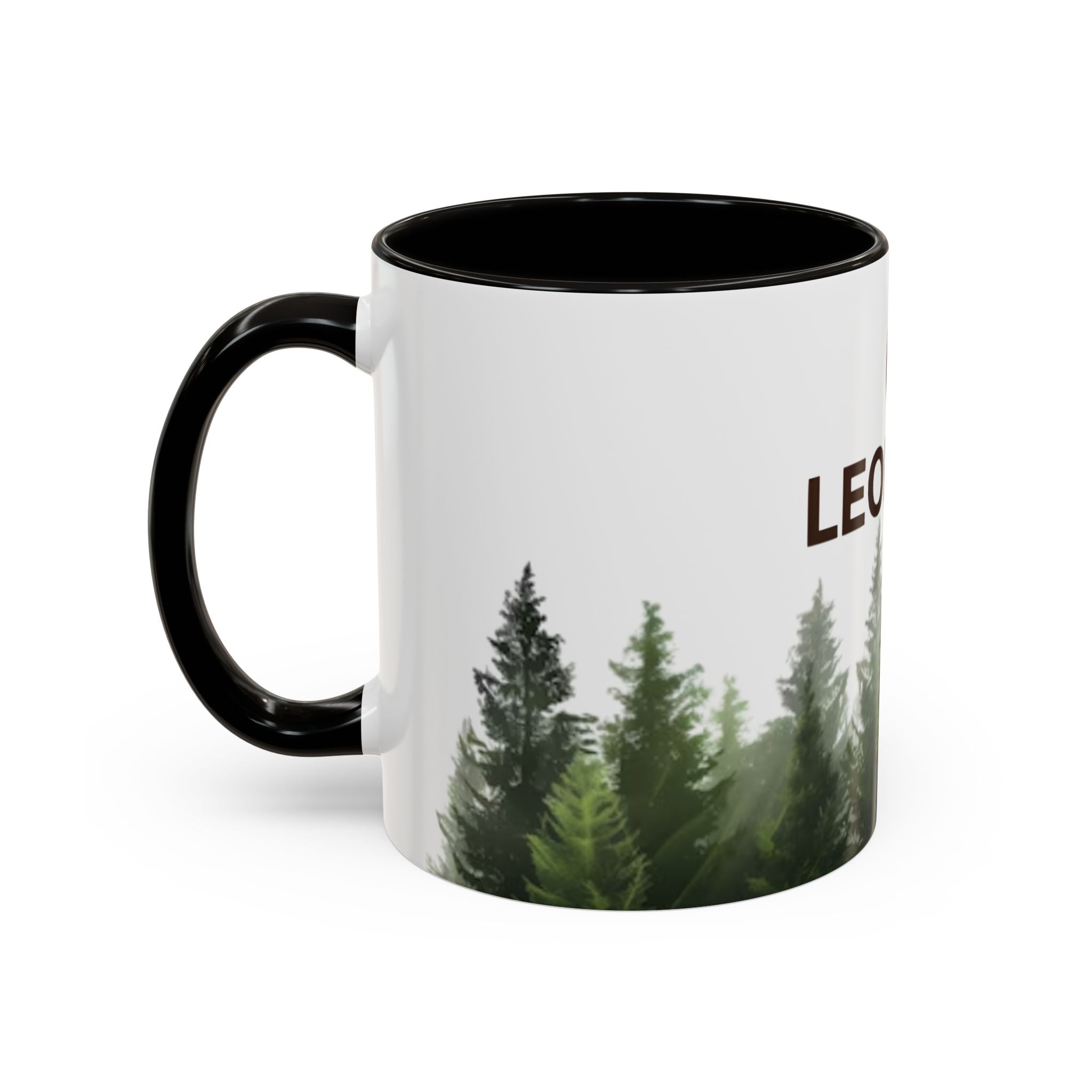 Forest Coffee Logo Mug – Leomant Branded 11oz/15oz Ceramic Mug
