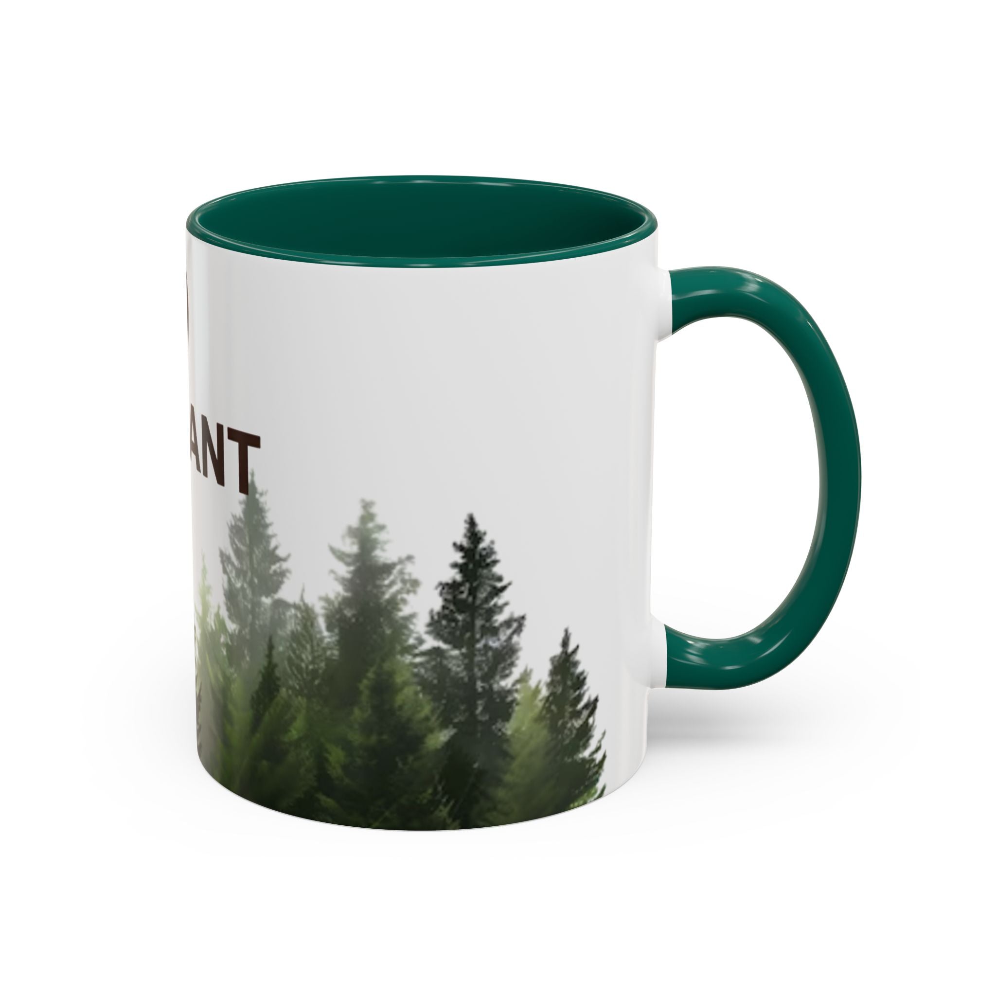 Forest Coffee Logo Mug – Leomant Branded 11oz/15oz Ceramic Mug