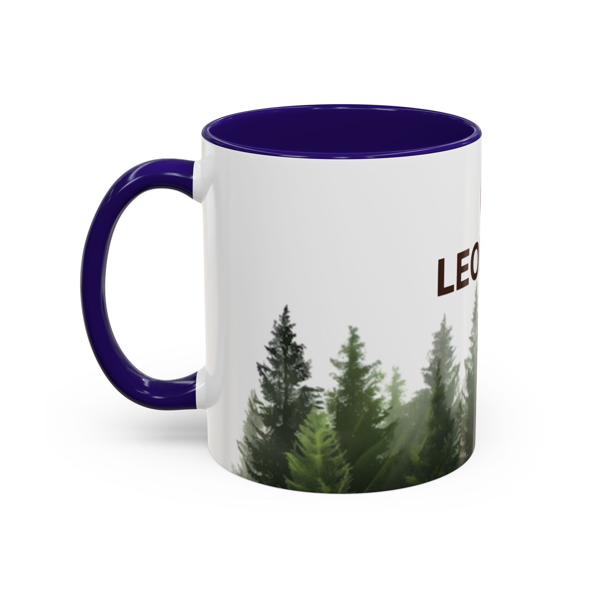 Forest Coffee Logo Mug – Leomant Branded 11oz/15oz Ceramic Mug