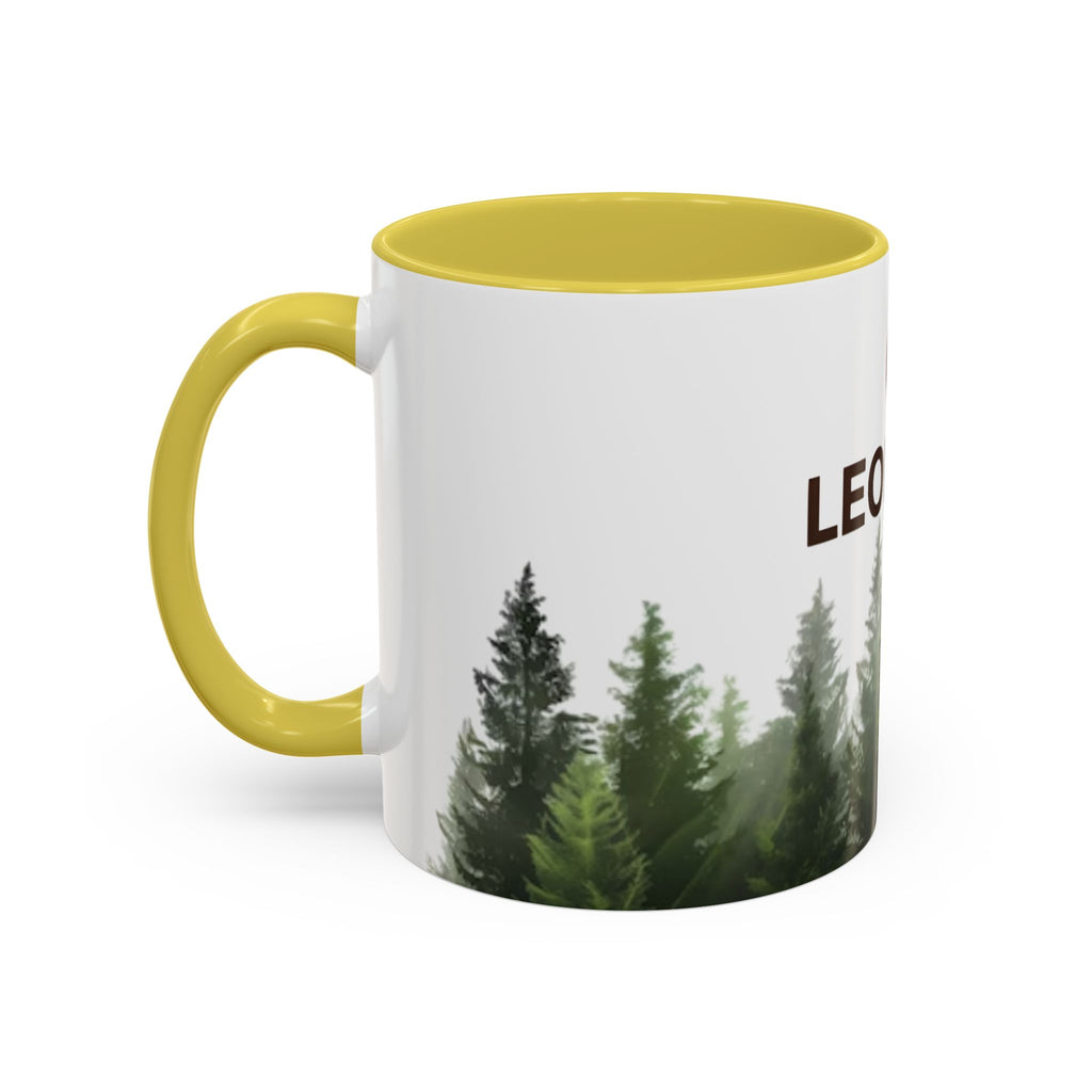 Forest Coffee Logo Mug – Leomant Branded 11oz/15oz Ceramic Mug