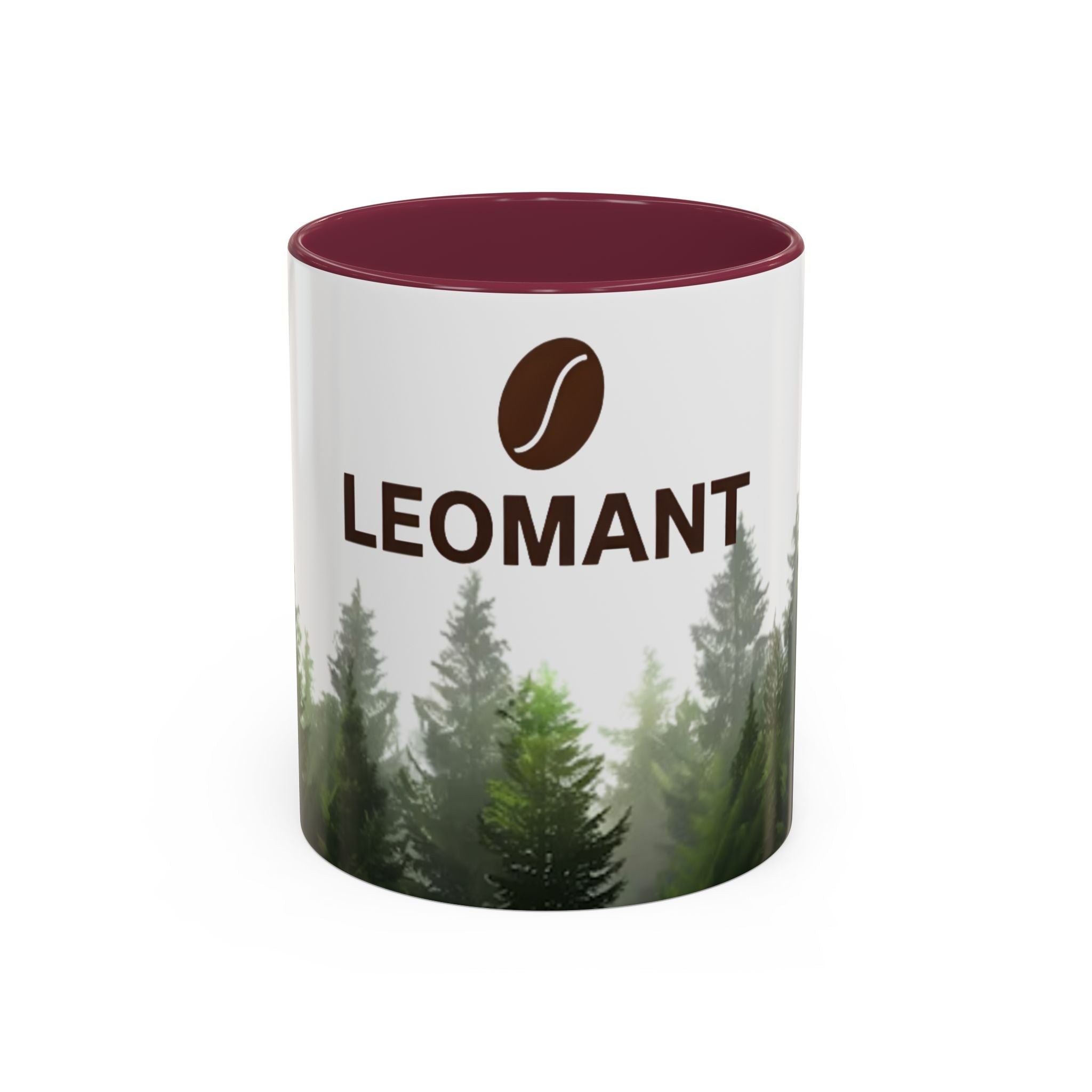 Forest Coffee Logo Mug – Leomant Branded 11oz/15oz Ceramic Mug