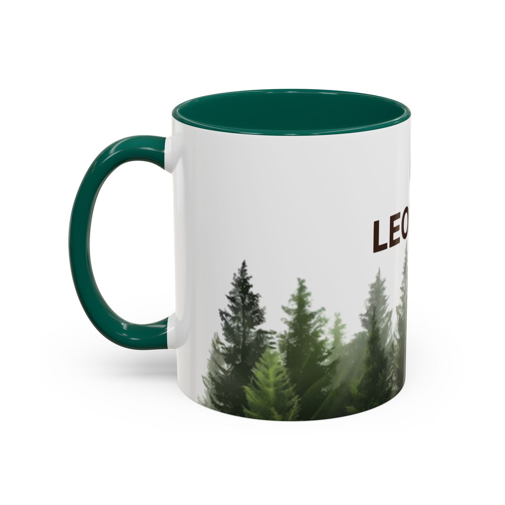 Forest Coffee Logo Mug – Leomant Branded 11oz/15oz Ceramic Mug
