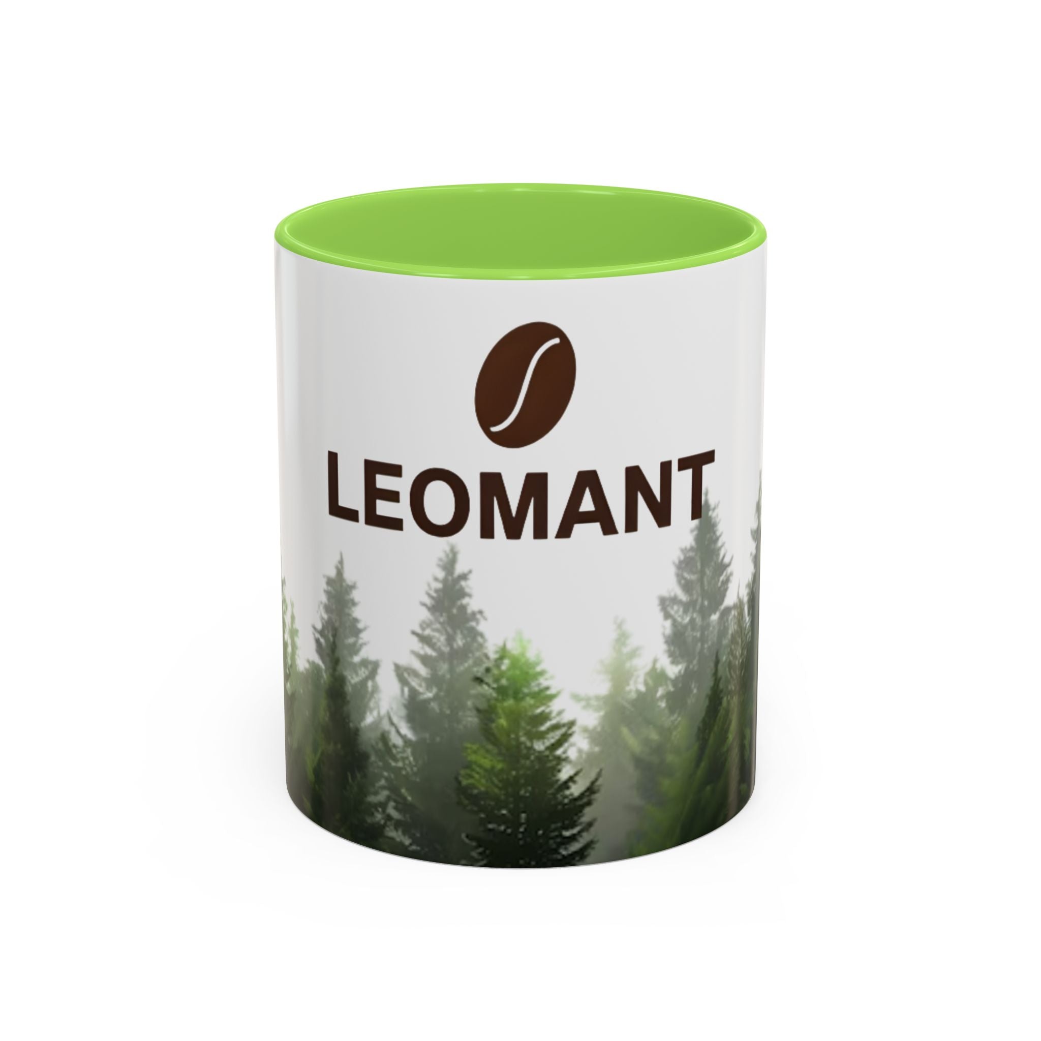 Forest Coffee Logo Mug – Leomant Branded 11oz/15oz Ceramic Mug