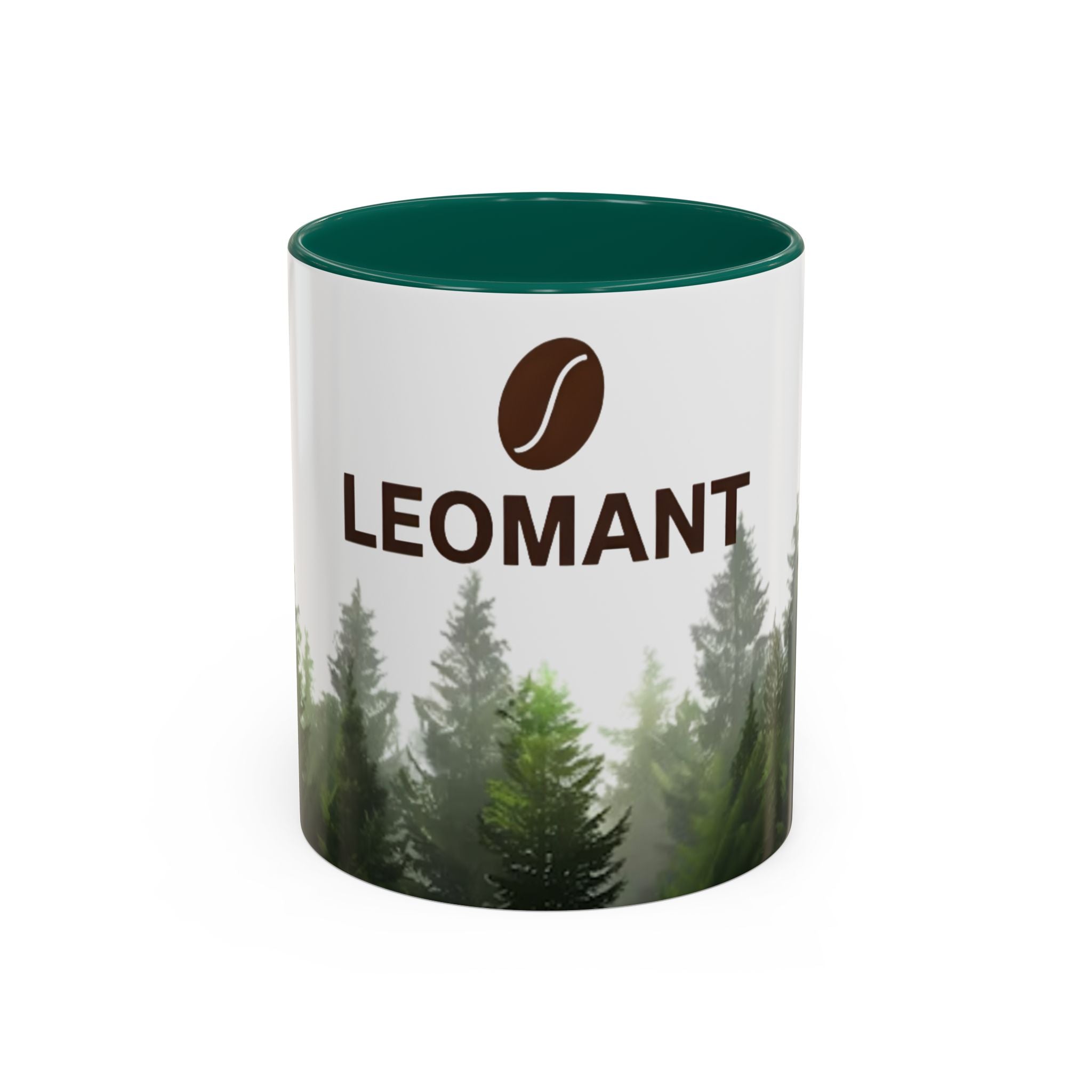Forest Coffee Logo Mug – Leomant Branded 11oz/15oz Ceramic Mug